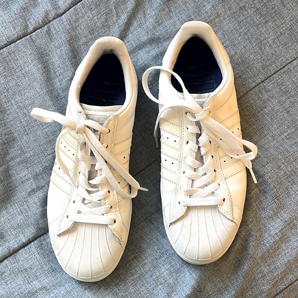 Adidas Superstars All White